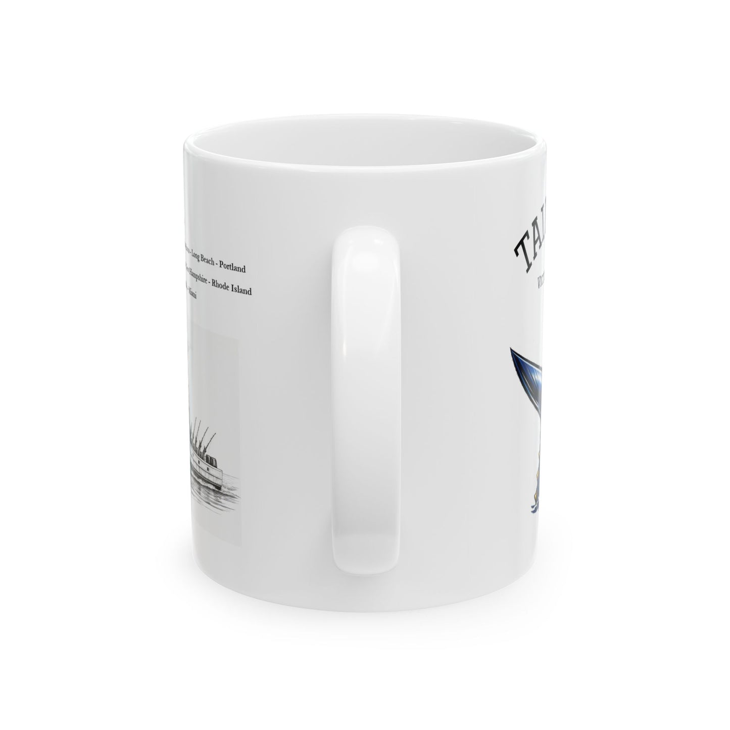 Tails Up Coffee Mug for the Tuna Fisherman