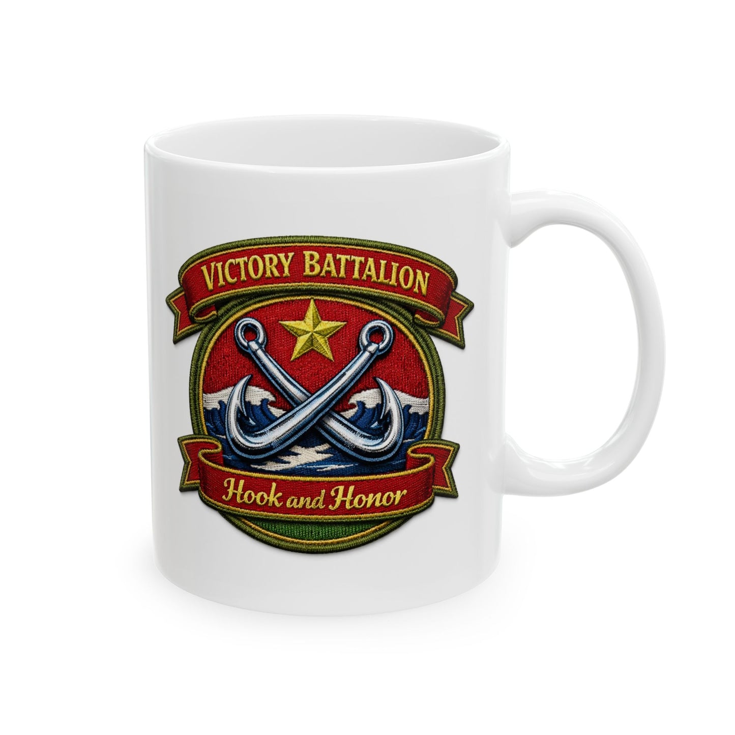 Victory Rods Pin-up Nose Art (Bluefin Betty) / Ceramic Mug (11oz/15oz)(11oz, 15oz)