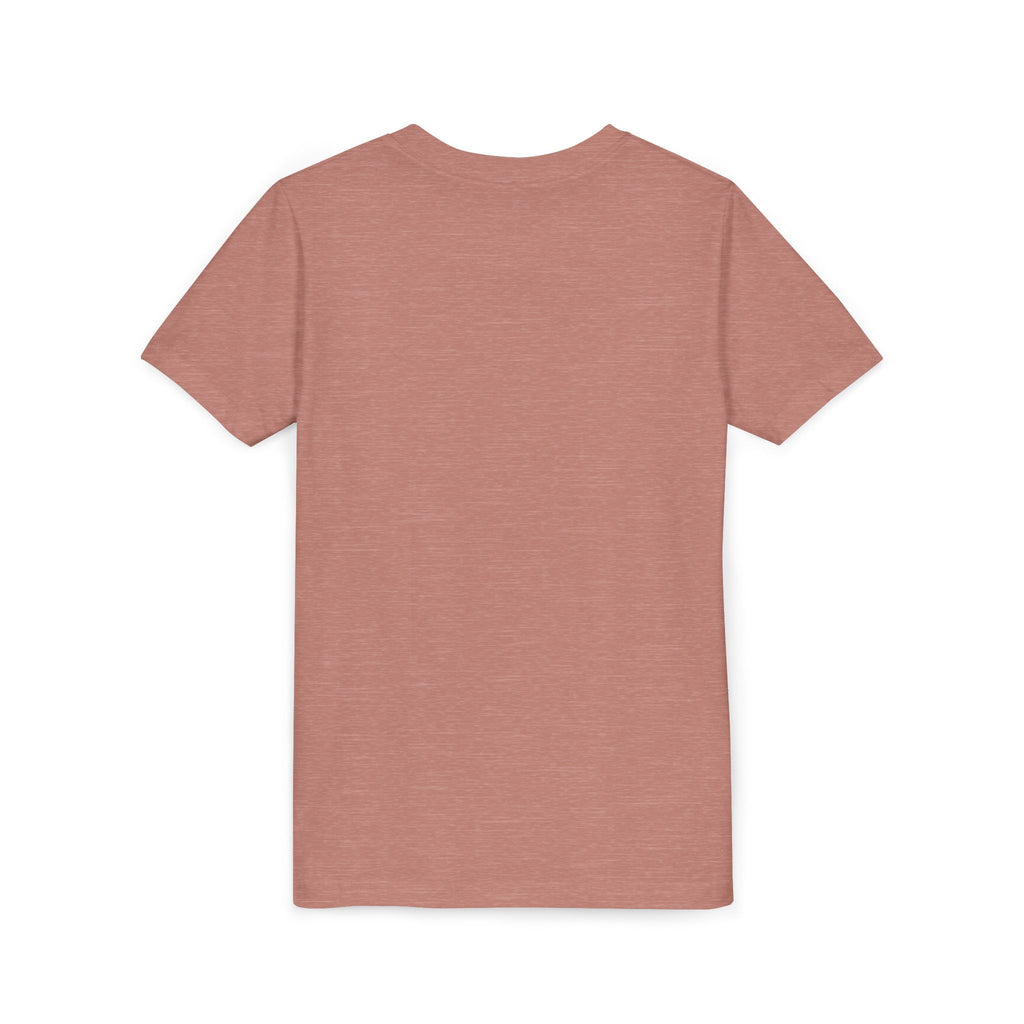 Youth Tee — Rodeo Cowgirl with Patriotic Barrel Graphic