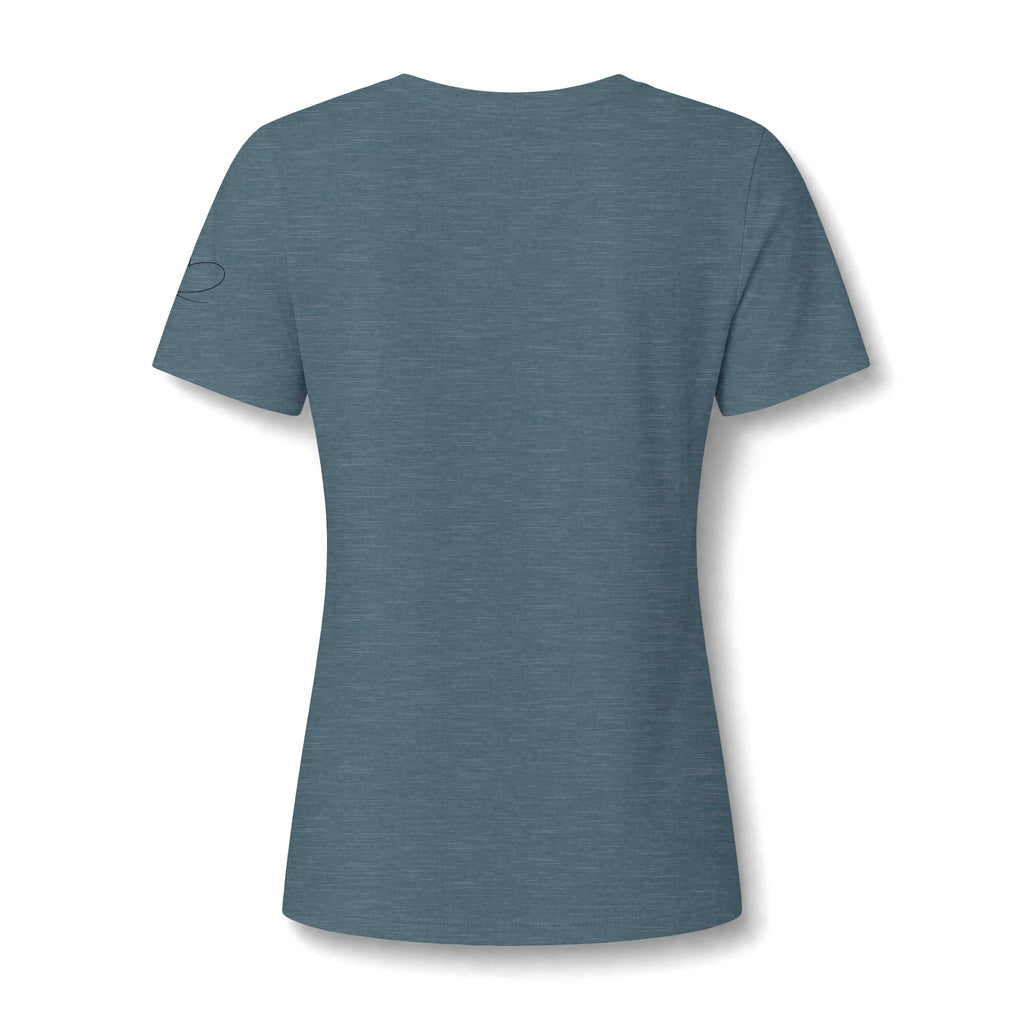 Cowgirl Barrel Racer V-Neck Tee — Rodeo Western Women's Shirt