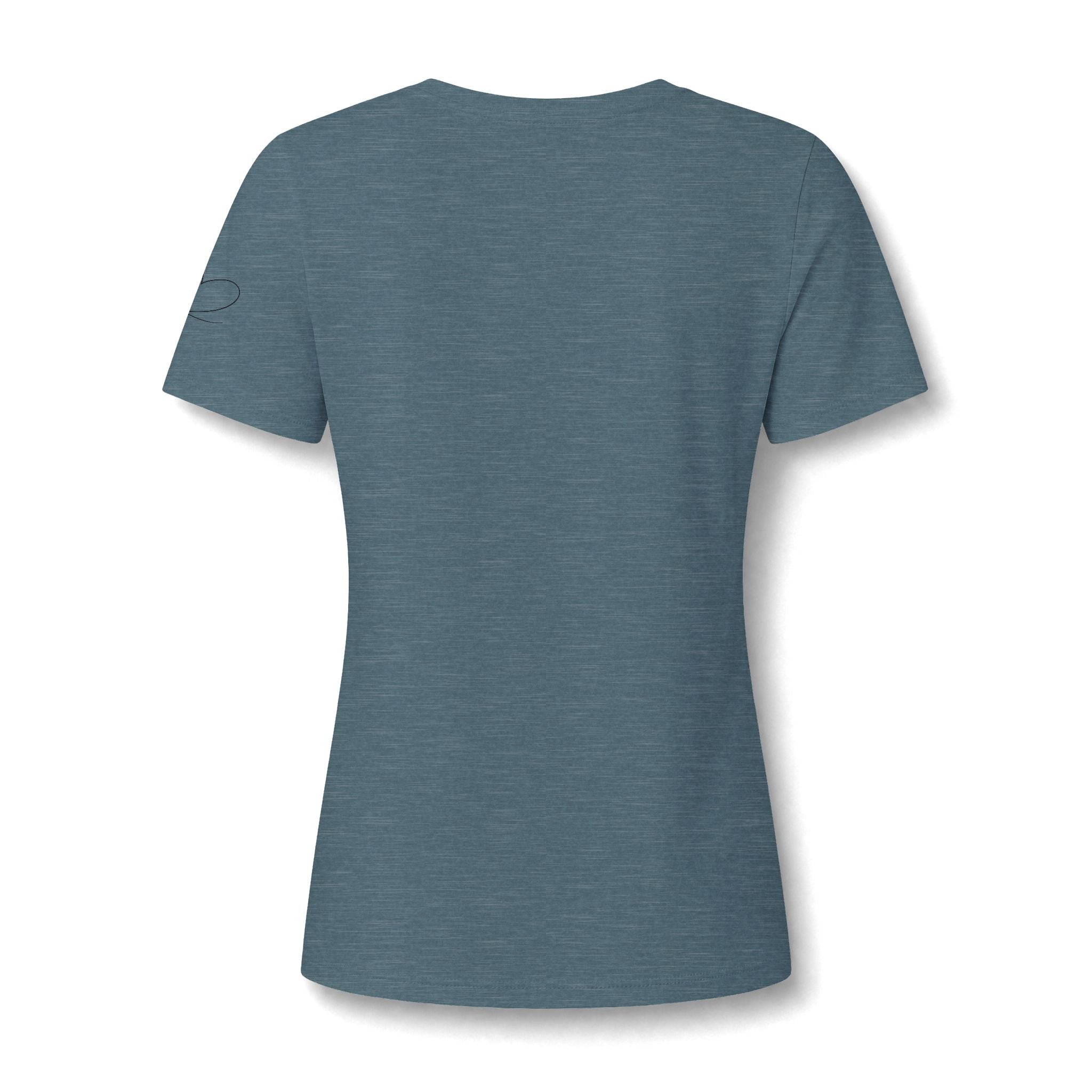 Cowgirl Barrel Racer V-Neck Tee — Rodeo Western Women's Shirt