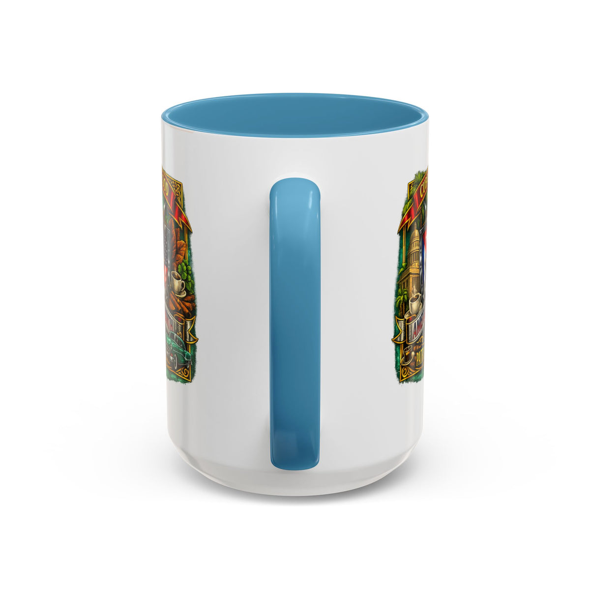 Cuban/American Pride - Cuban by Blood, American by Birth Accent Coffee Mug (11/15oz)