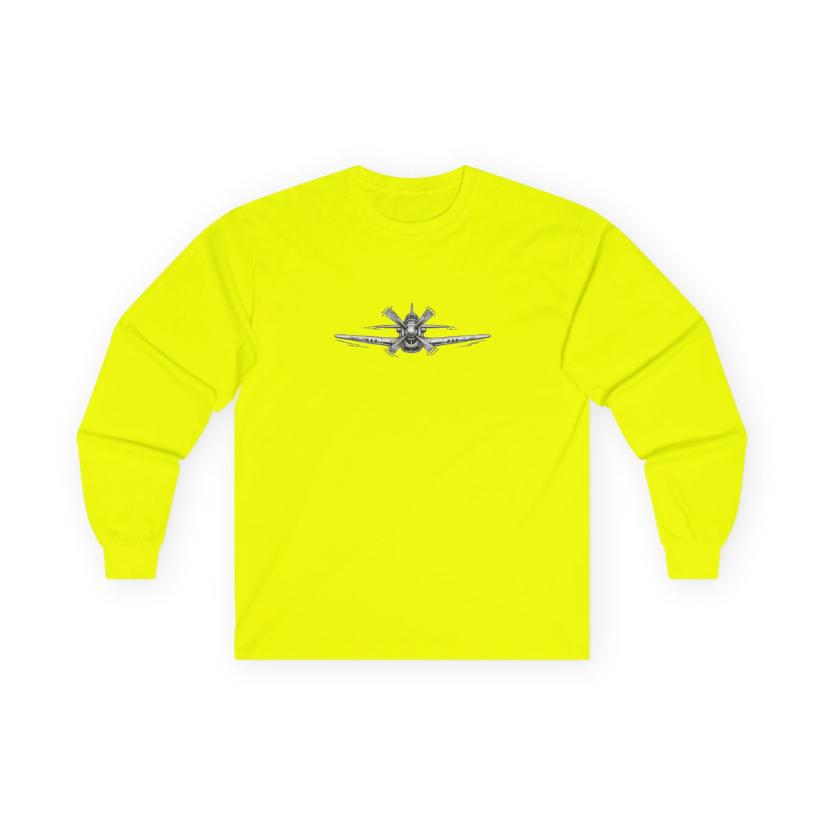 Long Sleeve Tee — Freedom Flyer Eagle & Propeller Graphic