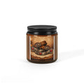 Rustic Cowgirl Scented Soy Candle — Amber Jar (Warm Spice & Cedar)