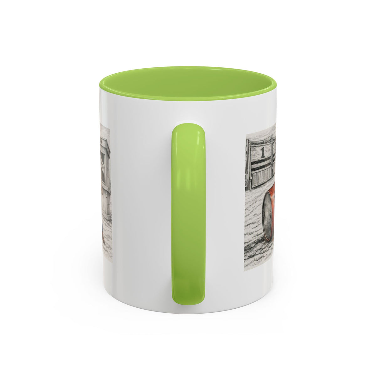 Out of the Money Barrel Racing Coffee Mug — Rodeo Cowgirl Accent Mug (11/15 oz)
