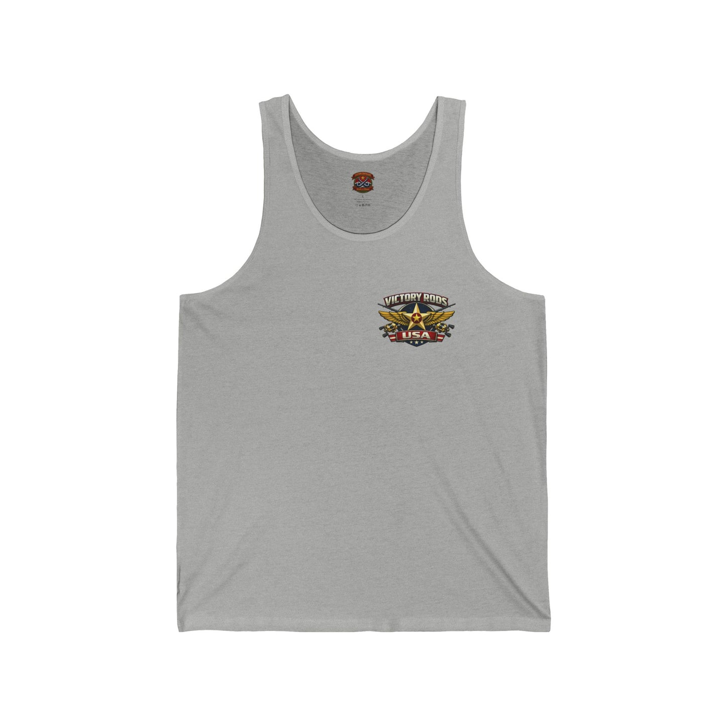 Victory Rods Pinup Tank Top — 'Bluefin Betty' Vintage Bomber Girl Graphic