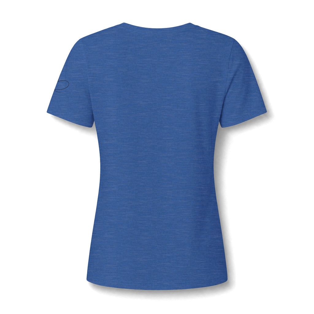 Cowgirl Barrel Racer V-Neck Tee — Rodeo Western Women's Shirt
