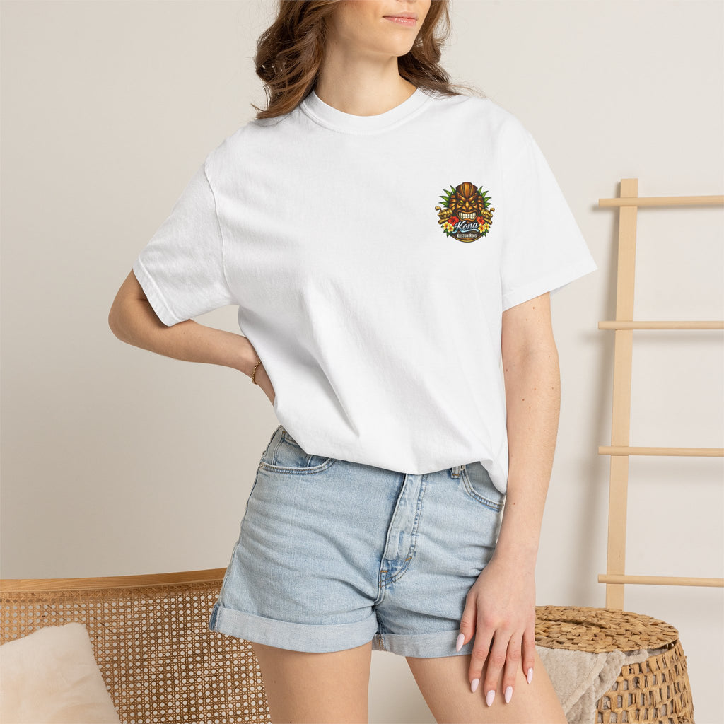 Thresher Shark T-Shirt — Kona Rods "Battle Born" Vintage Pinup Graphic