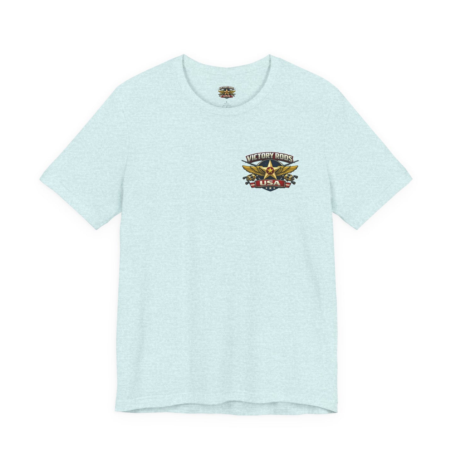 Barracuda Belle Vintage Pinup Tee — Victory Rods Motorcycle T‑Shirt
