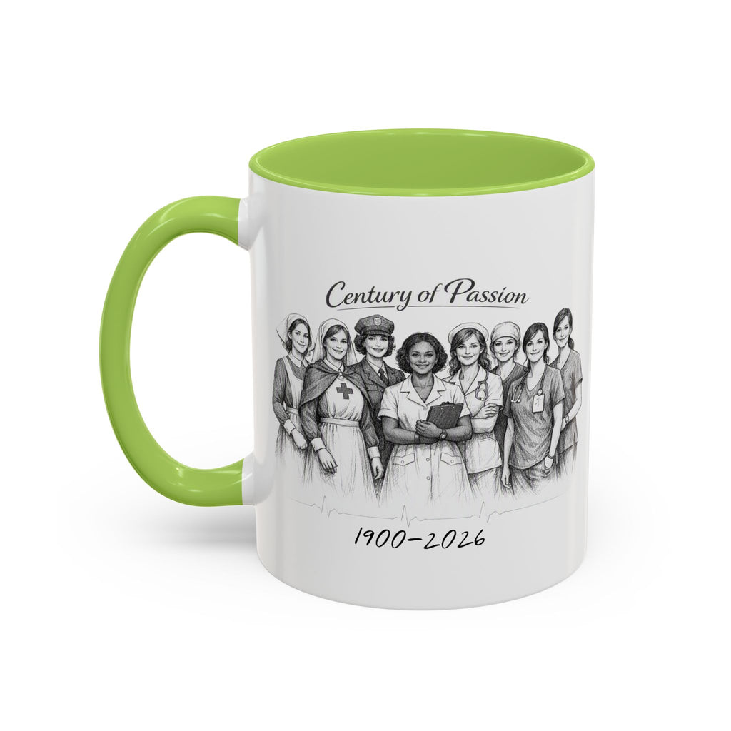 A Century of Passion - Accent Coffee Mug (11, 15oz)