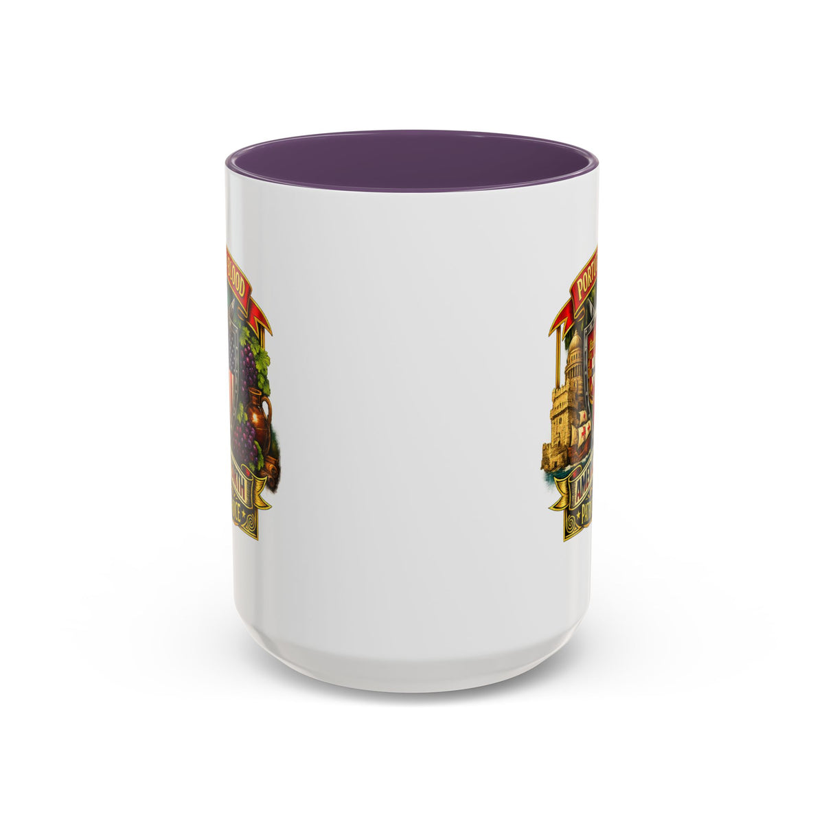 Portuguese/American Pride Mug - Coffee Ceramic Mug