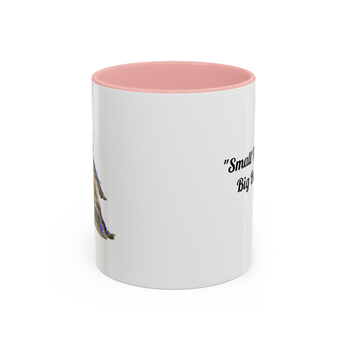 Barrel Racing Dreams Coffee Mug — "Small Town Girl, Big Buckle Dreams" Accent Mug