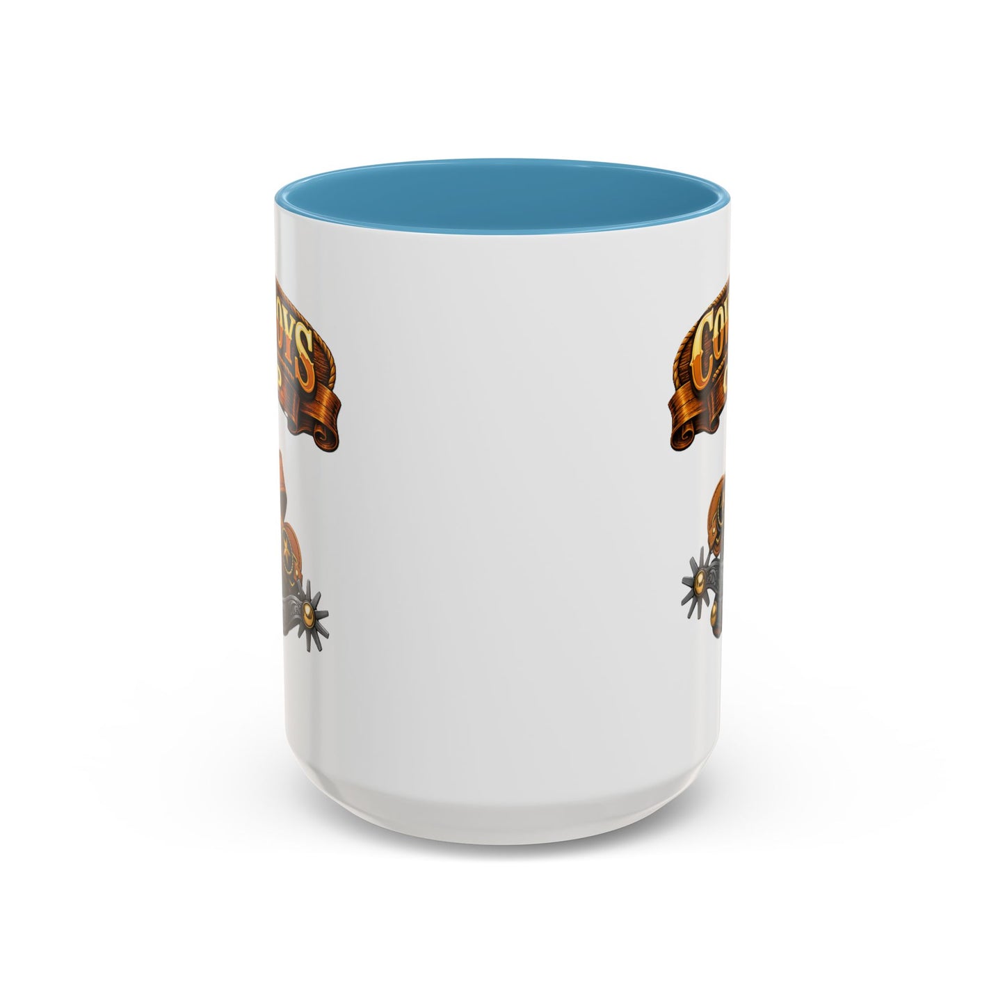 Cowboys Cup Coffee Mug — Western Spur & Leather Design (11/15oz)
