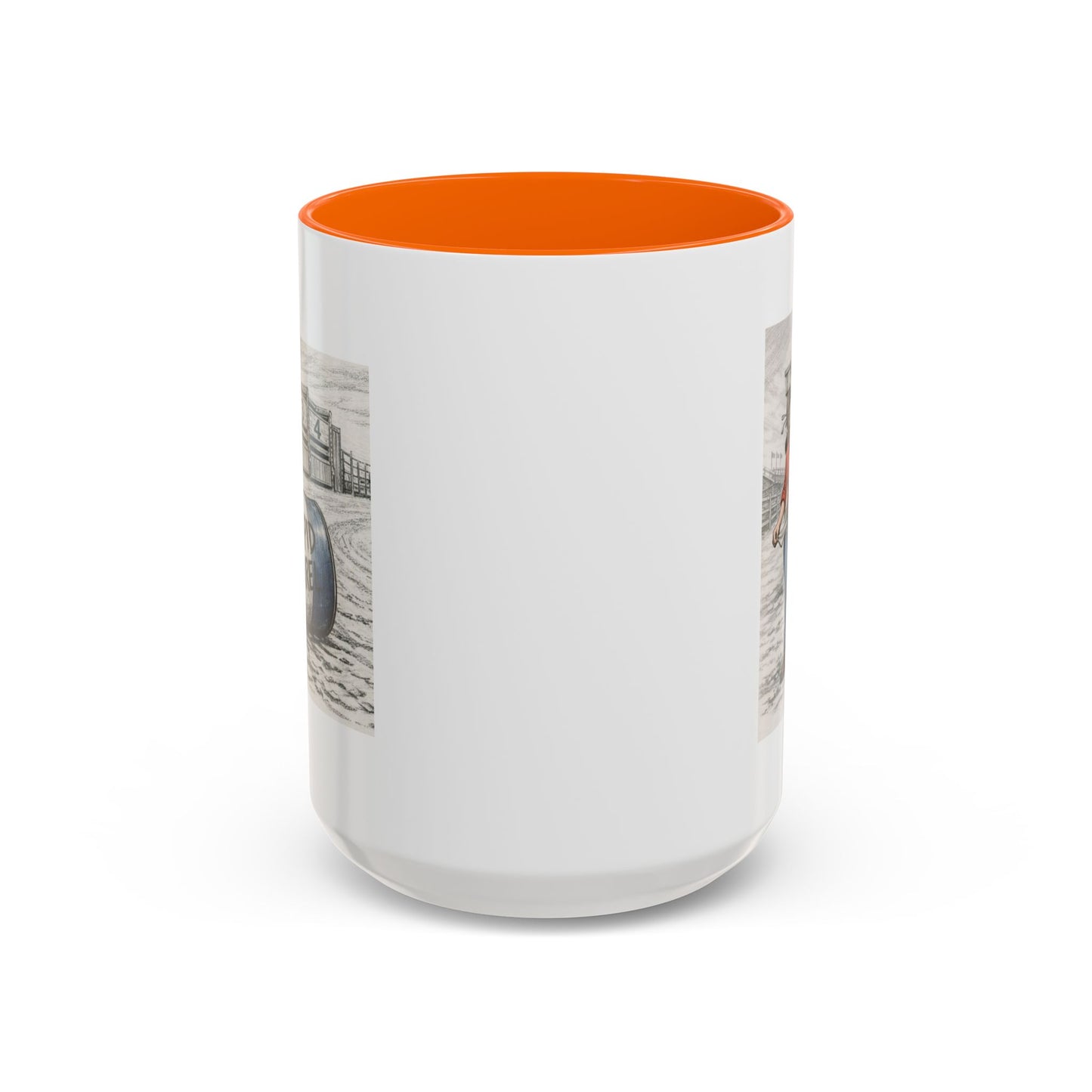 Out of the Money Barrel Racing Coffee Mug — Rodeo Cowgirl Accent Mug (11/15 oz)