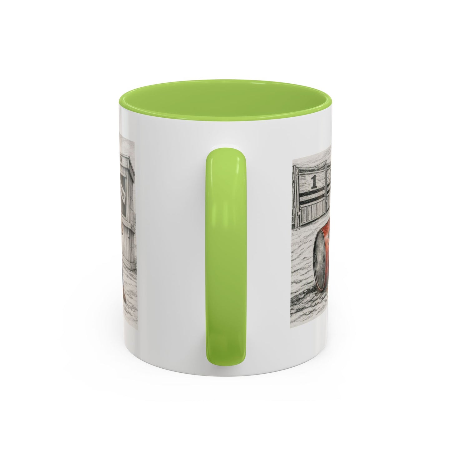 Out of the Money Barrel Racing Coffee Mug — Rodeo Cowgirl Accent Mug (11/15 oz)