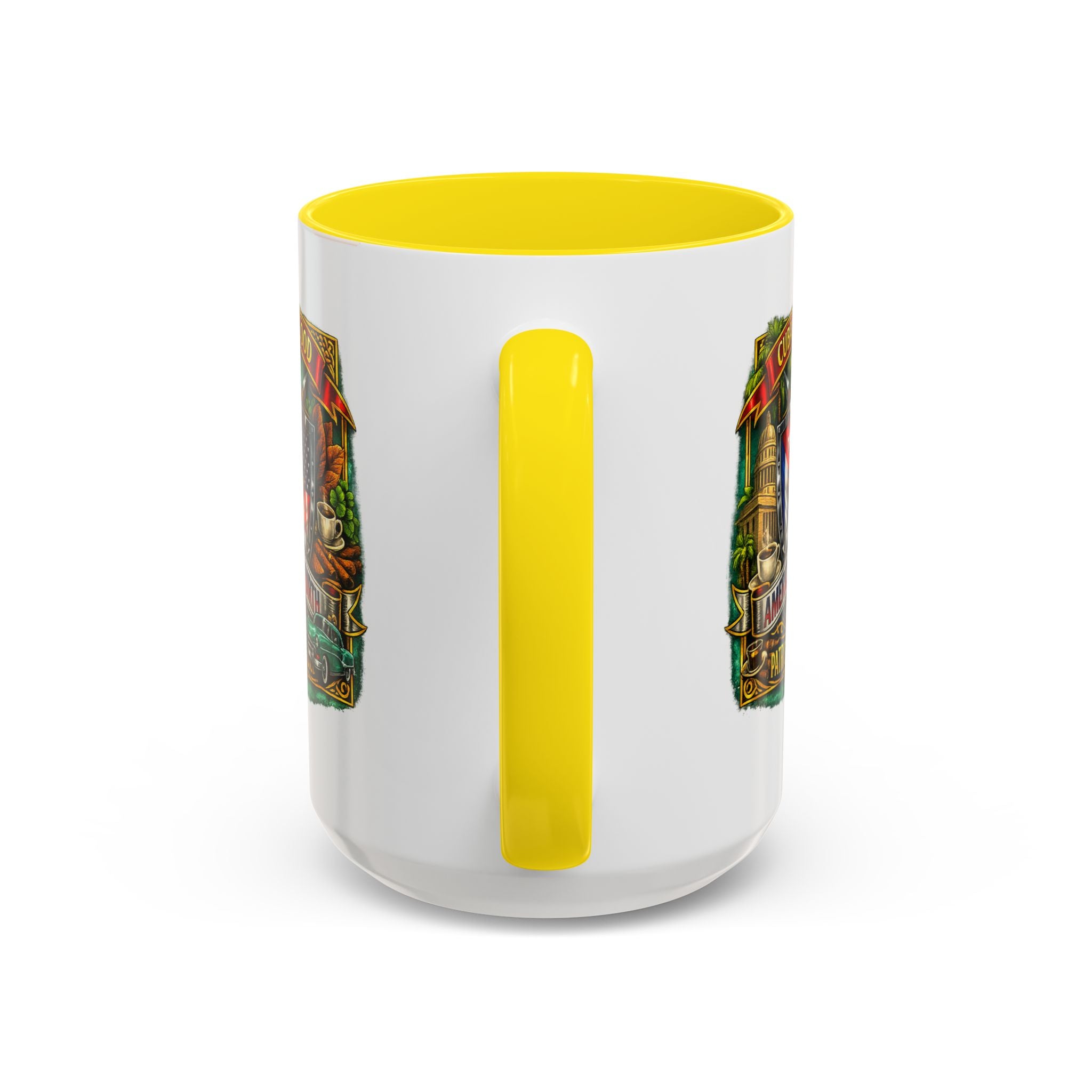 Cuban/American Pride - Cuban by Blood, American by Birth Accent Coffee Mug (11/15oz)