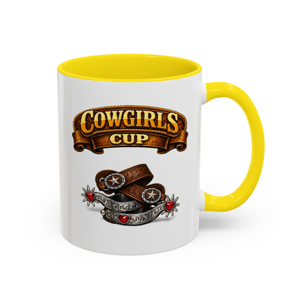 Cowgirls Cup Coffee Mug — Western Rustic Accent Mug