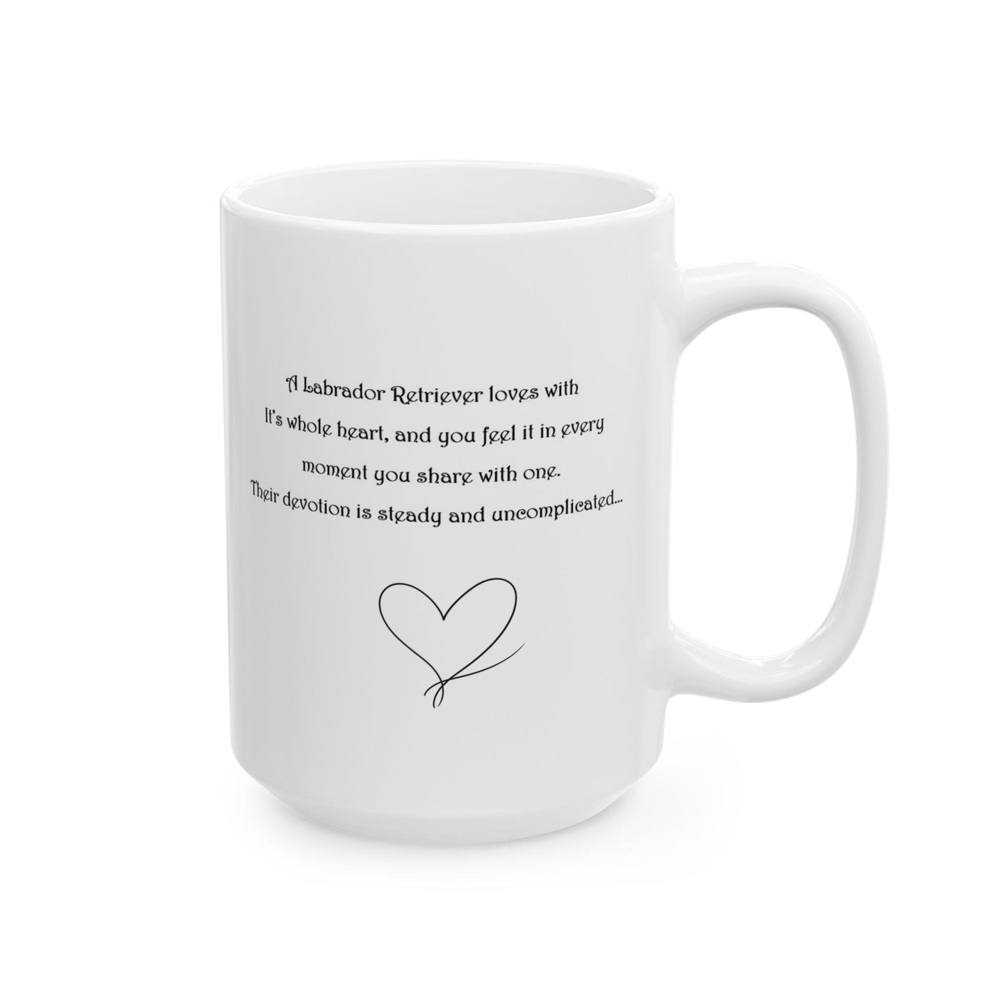 Garden Photo Ceramic Mug with Poem – Nature-Inspired Coffee Cup (11oz/15oz)