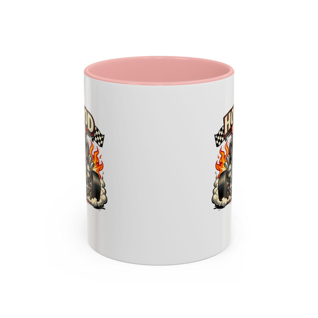 Hot Rod Fuel Coffee Mug — Vintage Muscle Car Racing Accent Mug