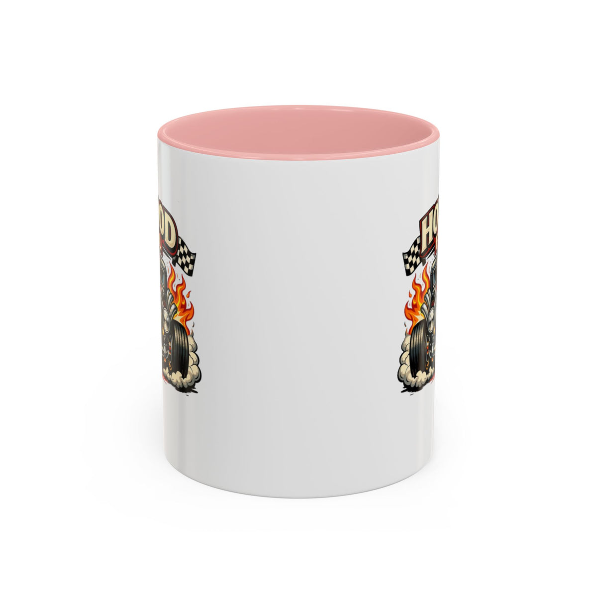 Hot Rod Fuel Coffee Mug — Vintage Muscle Car Racing Accent Mug