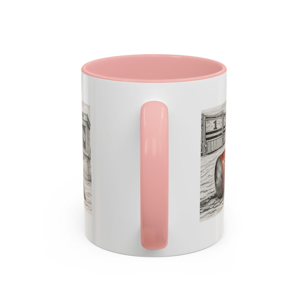 Out of the Money Barrel Racing Coffee Mug — Rodeo Cowgirl Accent Mug (11/15 oz)