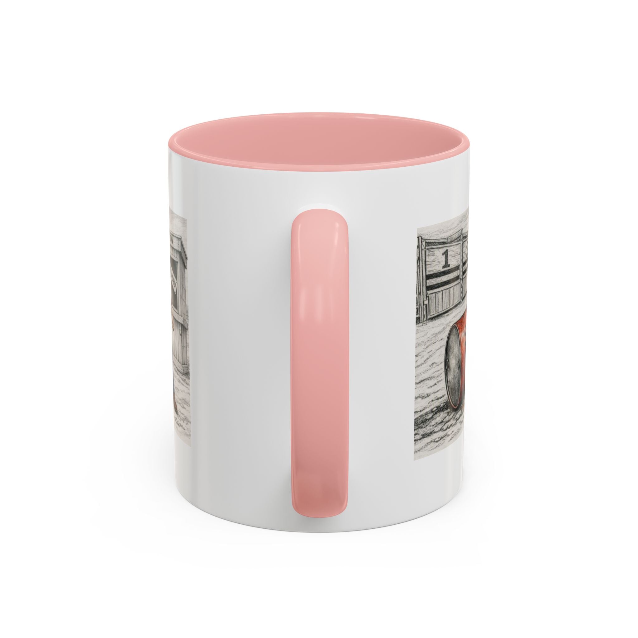 Out of the Money Barrel Racing Coffee Mug — Rodeo Cowgirl Accent Mug (11/15 oz)
