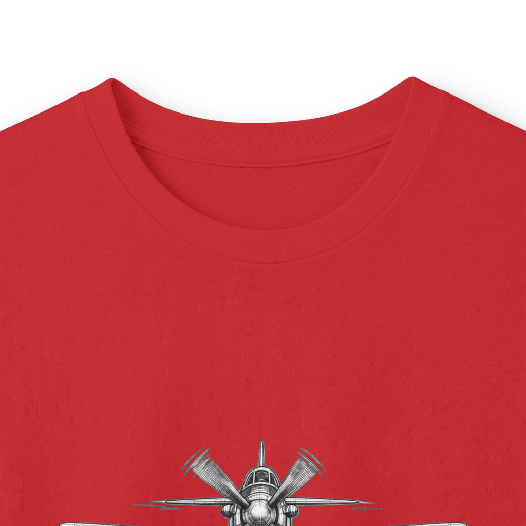 Long Sleeve Tee — Freedom Flyer Eagle & Propeller Graphic