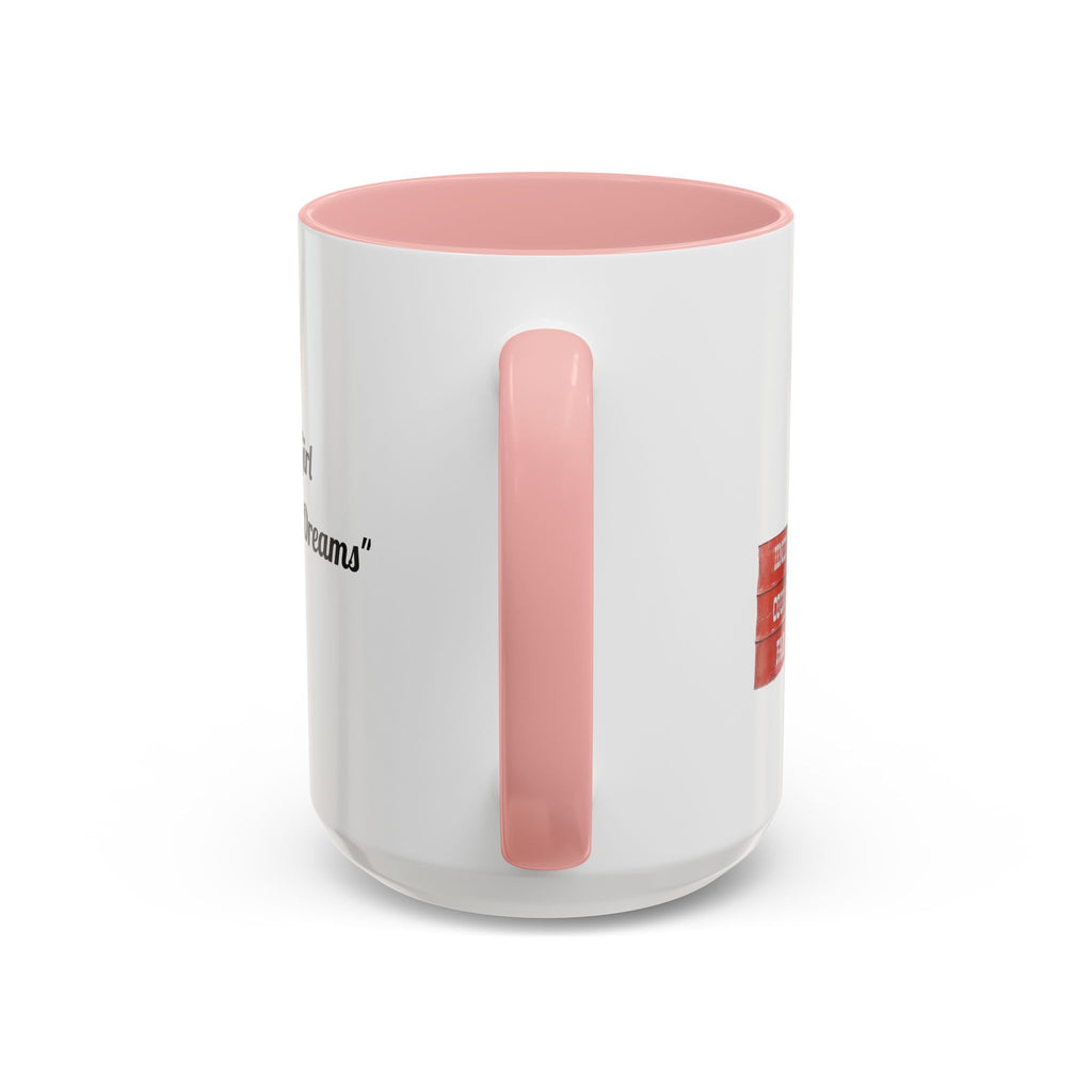 Barrel Racing Dreams Coffee Mug — "Small Town Girl, Big Buckle Dreams" Accent Mug