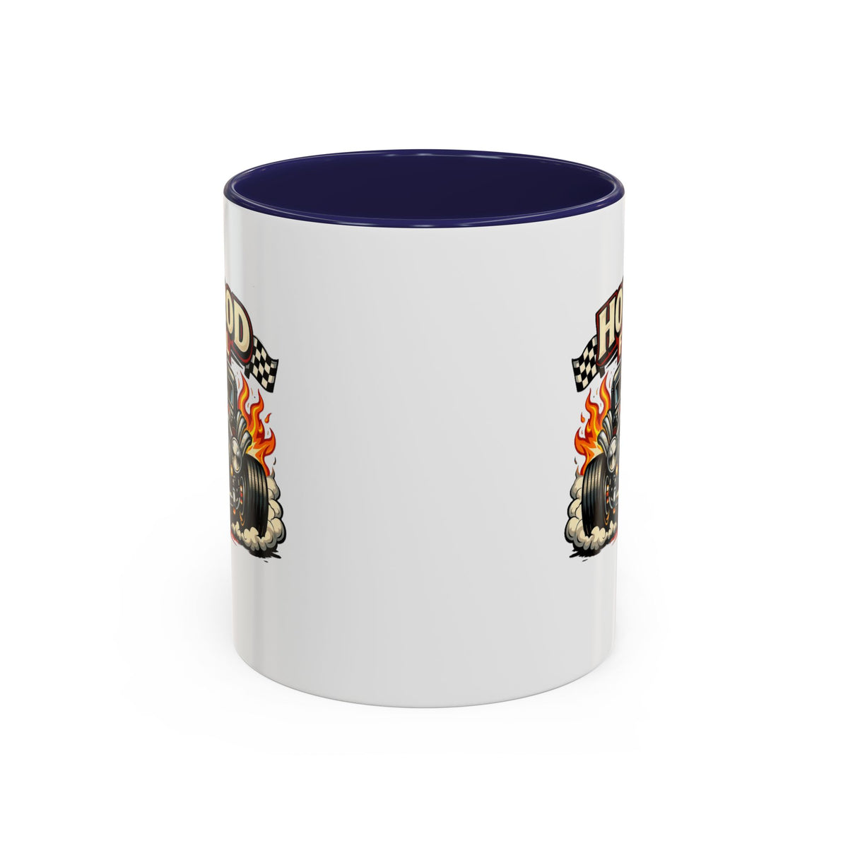 Hot Rod Fuel Coffee Mug — Vintage Muscle Car Racing Accent Mug