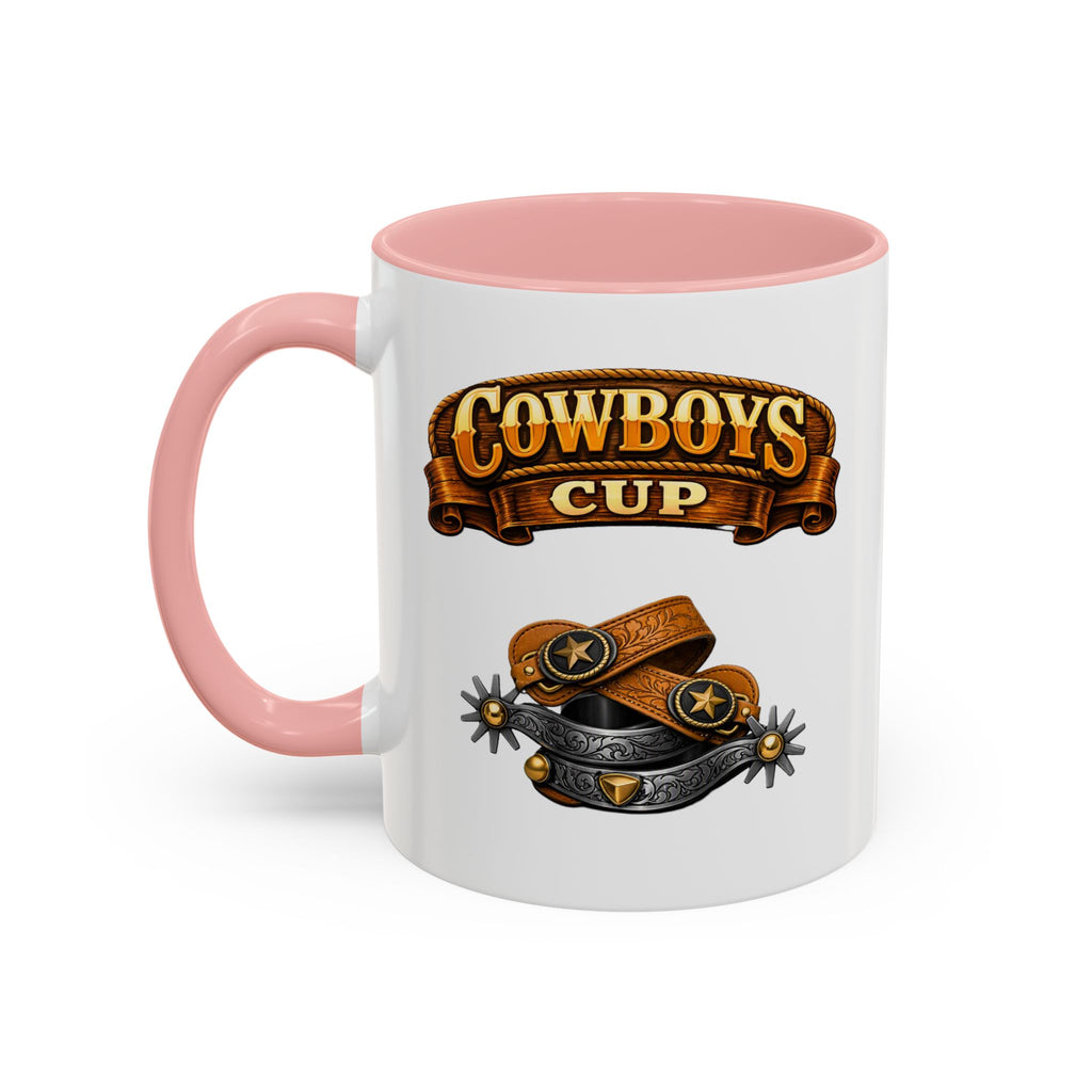 Cowboys Cup Coffee Mug — Western Spur & Leather Design (11/15oz)