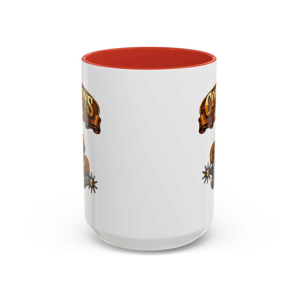 Cowboys Cup Coffee Mug — Western Spur & Leather Design (11/15oz)