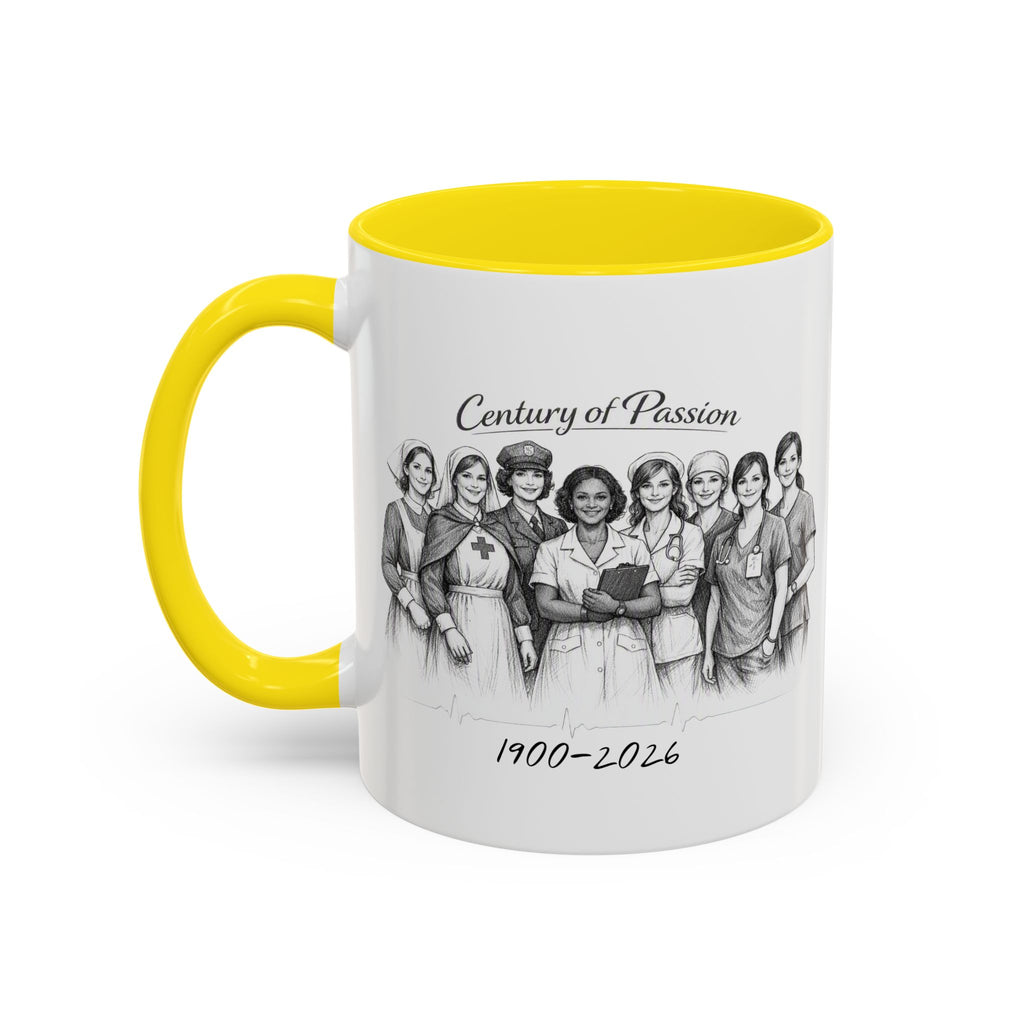 A Century of Passion - Accent Coffee Mug (11, 15oz)