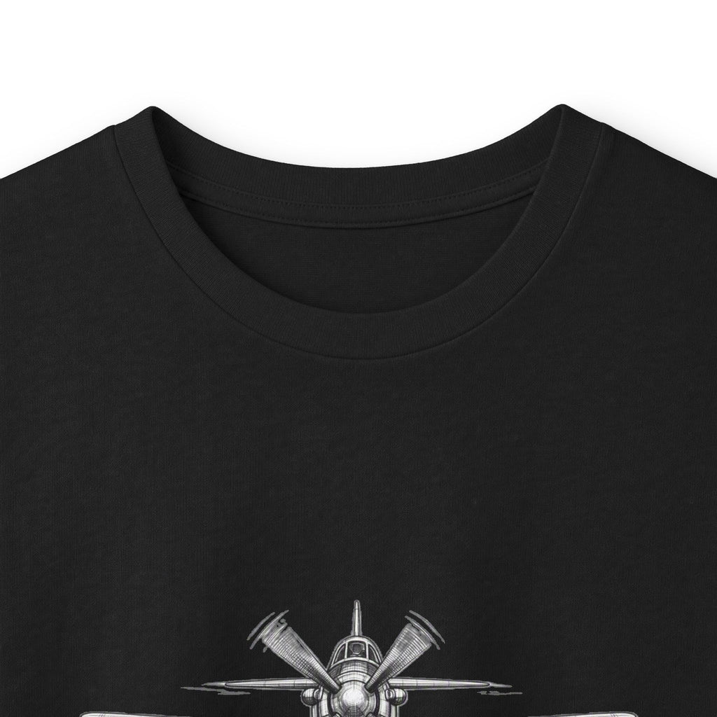 Long Sleeve Tee — Freedom Flyer Eagle & Propeller Graphic