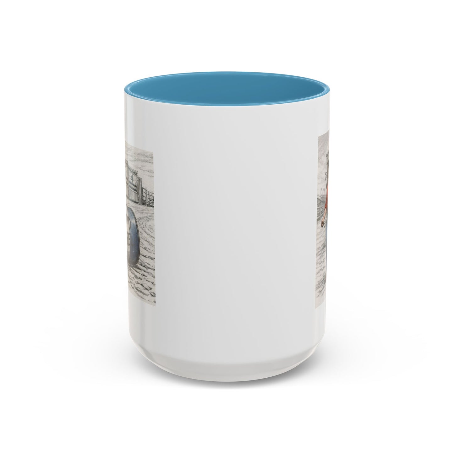 Out of the Money Barrel Racing Coffee Mug — Rodeo Cowgirl Accent Mug (11/15 oz)