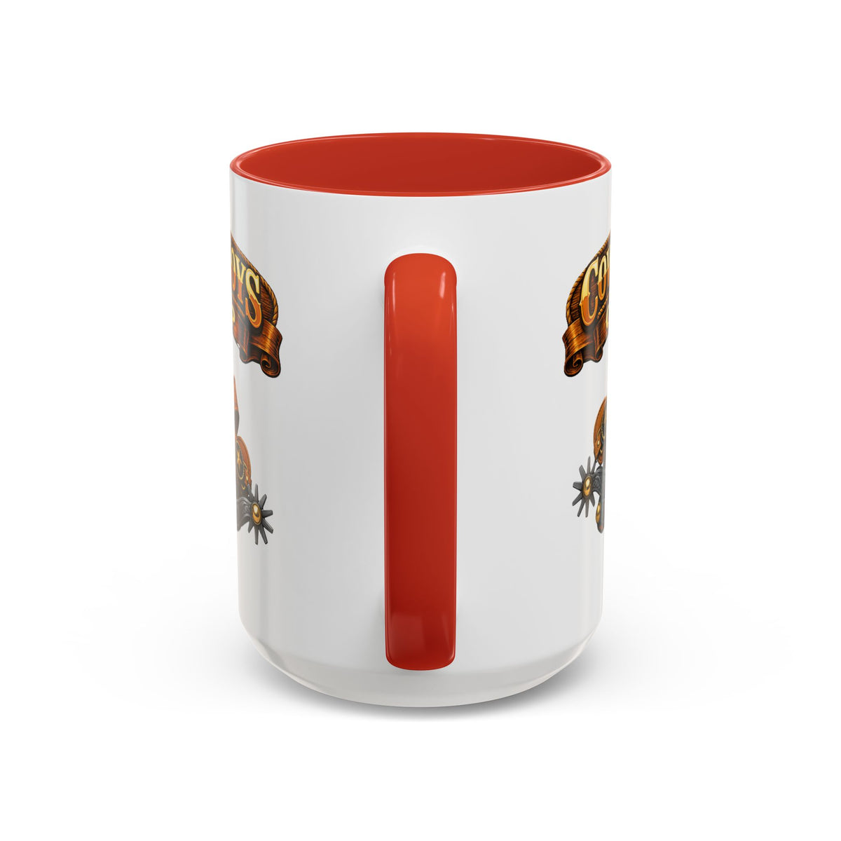 Cowboys Cup Coffee Mug — Western Spur & Leather Design (11/15oz)
