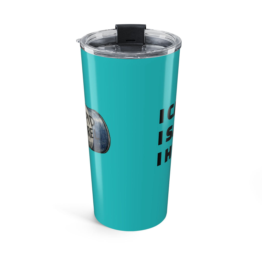 20oz Rodeo Travel Tumbler – I Came, I Saw, I Hit It!