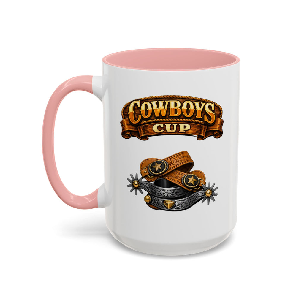 Cowboys Cup Coffee Mug — Western Spur & Leather Design (11/15oz)