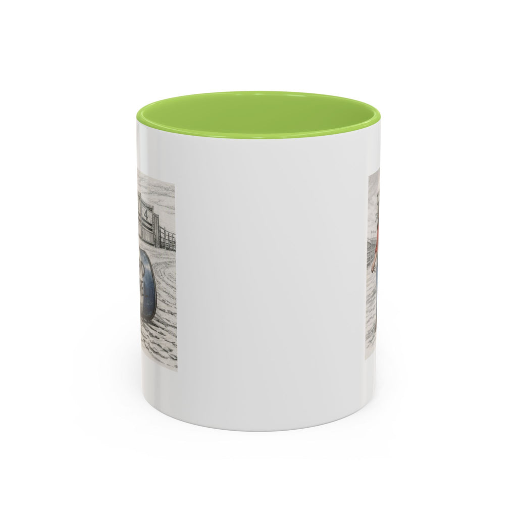 Out of the Money Barrel Racing Coffee Mug — Rodeo Cowgirl Accent Mug (11/15 oz)