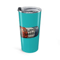 Funny "Stupid Barrel" 20oz Insulated Tumbler – Teal Travel Mug