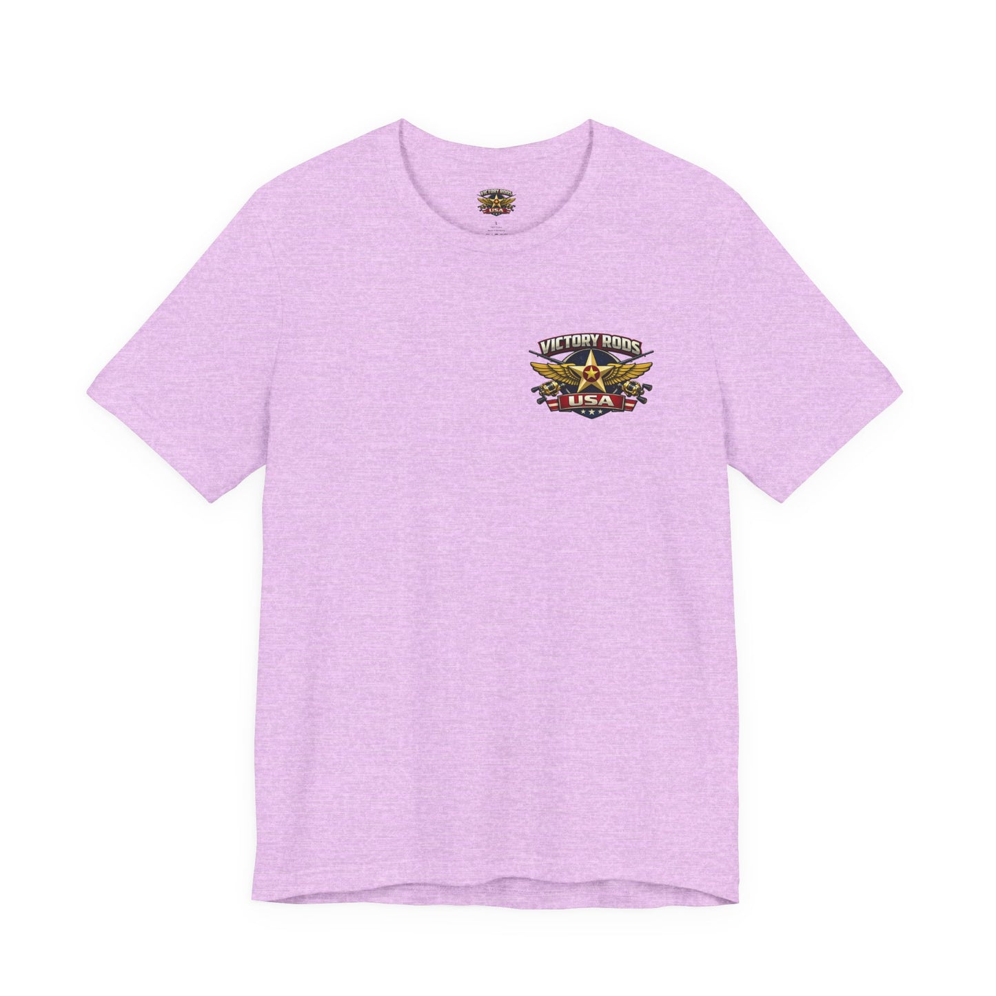 Barracuda Belle Vintage Pinup Tee — Victory Rods Motorcycle T‑Shirt