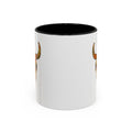 Copy of Turquoise Floral Bull Skull Coffee Mug — Southwestern Accent 11/15oz