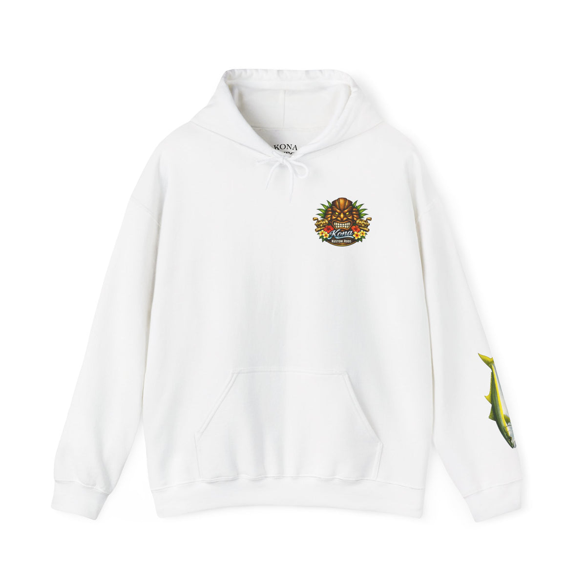 Kona Kustom Rods "Yellowtail" Hoodie — Kona Kustom Rods Pullover