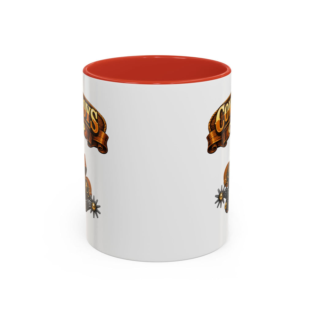 Cowboys Cup Coffee Mug — Western Spur & Leather Design (11/15oz)