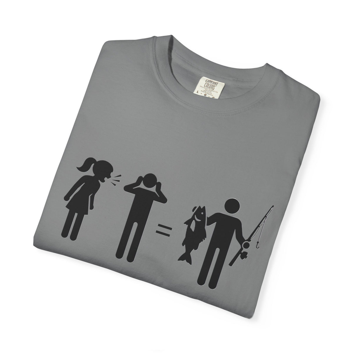 Fishing Humor T-Shirt – Fishing therapy Graphic Tee