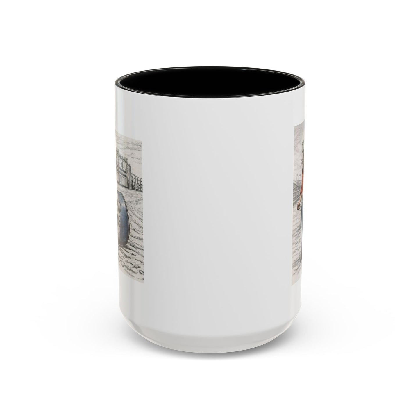 Out of the Money Barrel Racing Coffee Mug — Rodeo Cowgirl Accent Mug (11/15 oz)
