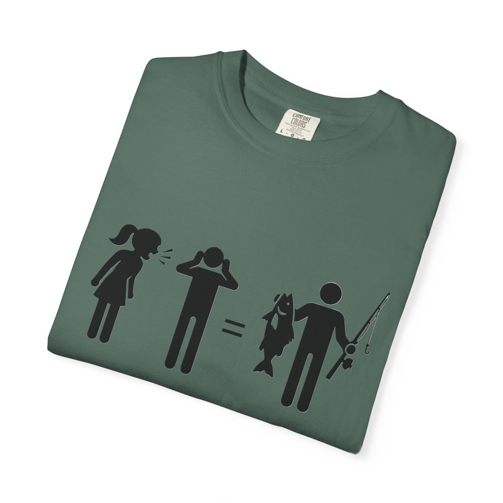 Fishing Humor T-Shirt – Fishing therapy Graphic Tee