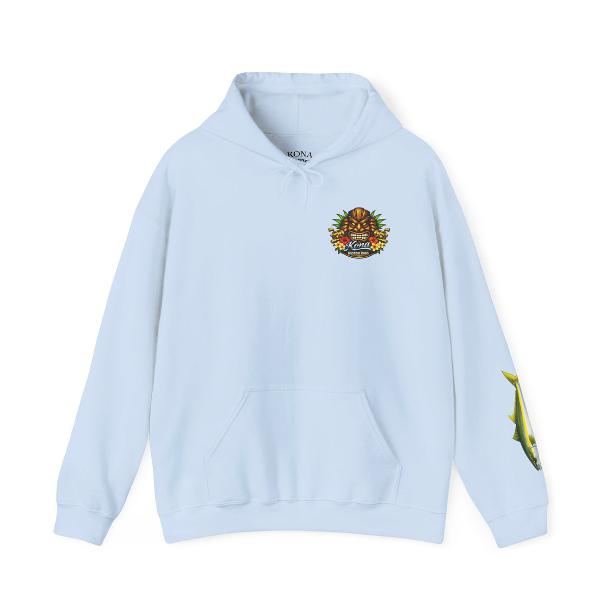 Kona Kustom Rods "Yellowtail" Hoodie — Kona Kustom Rods Pullover