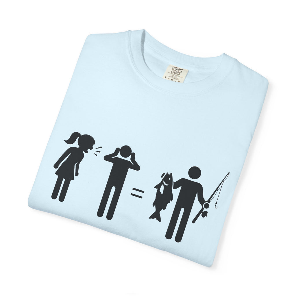 Fishing Humor T-Shirt – Fishing therapy Graphic Tee