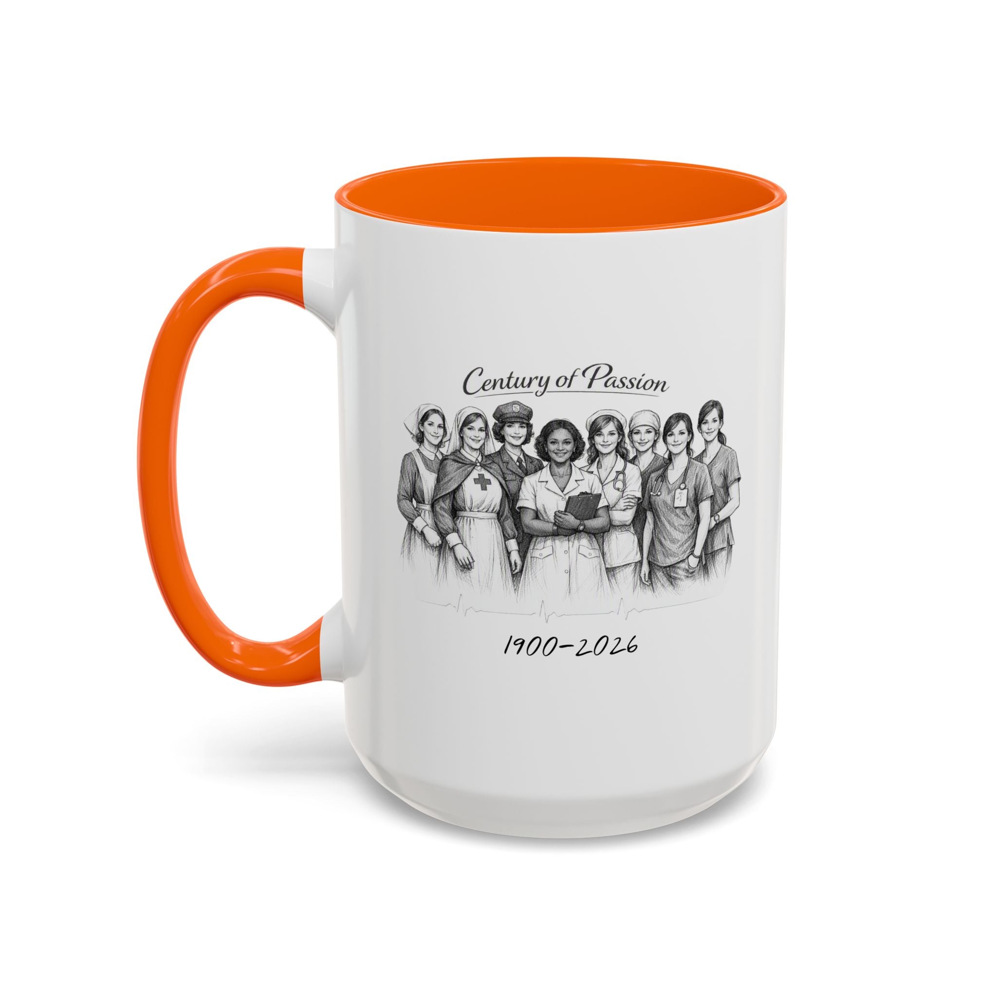 A Century of Passion - Accent Coffee Mug (11, 15oz)