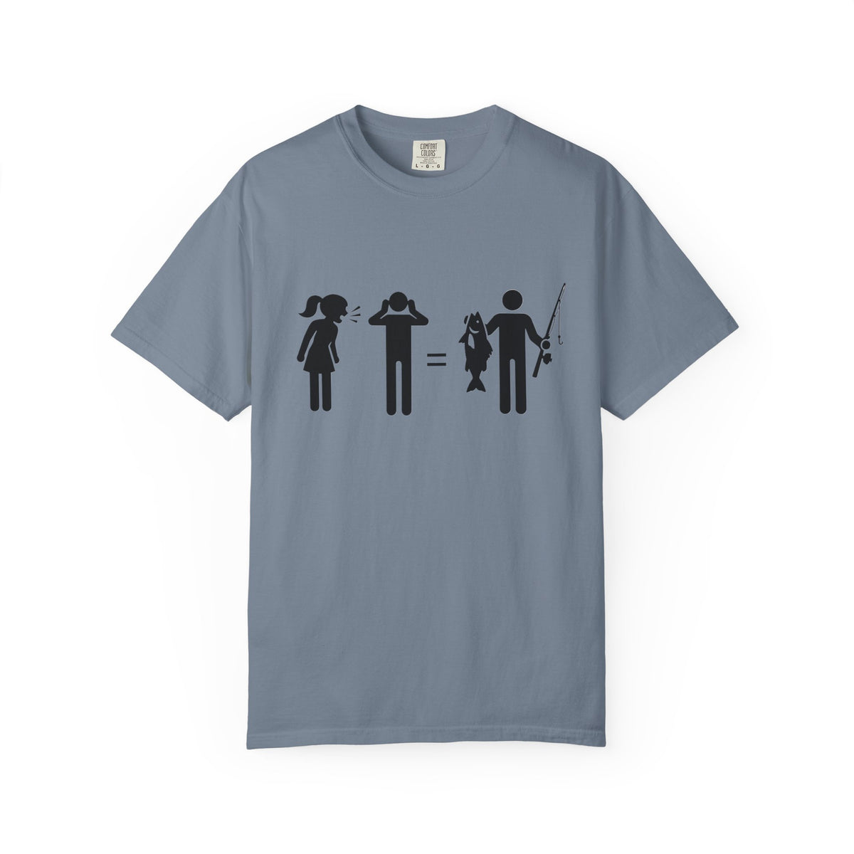Fishing Humor T-Shirt – Fishing therapy Graphic Tee